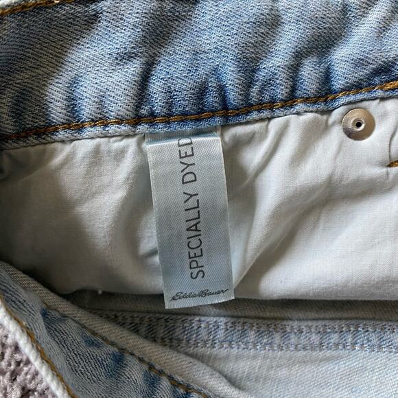 Eddie Bauer Women’s Denim Jean Shorts Sz 12 - Picture 6 of 7